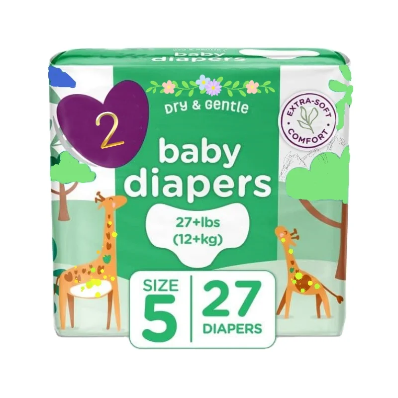Quality-tested OEM Brand Baby Diapers Cloth-like Breathable Diapers High Absorbent Japan SAP Nappies without optical brightener