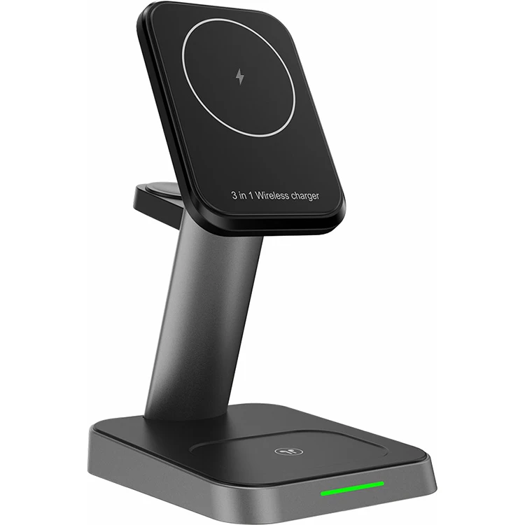 Factory Direct Sales 20w Type C Magnetic Wireless Charger with Stand for