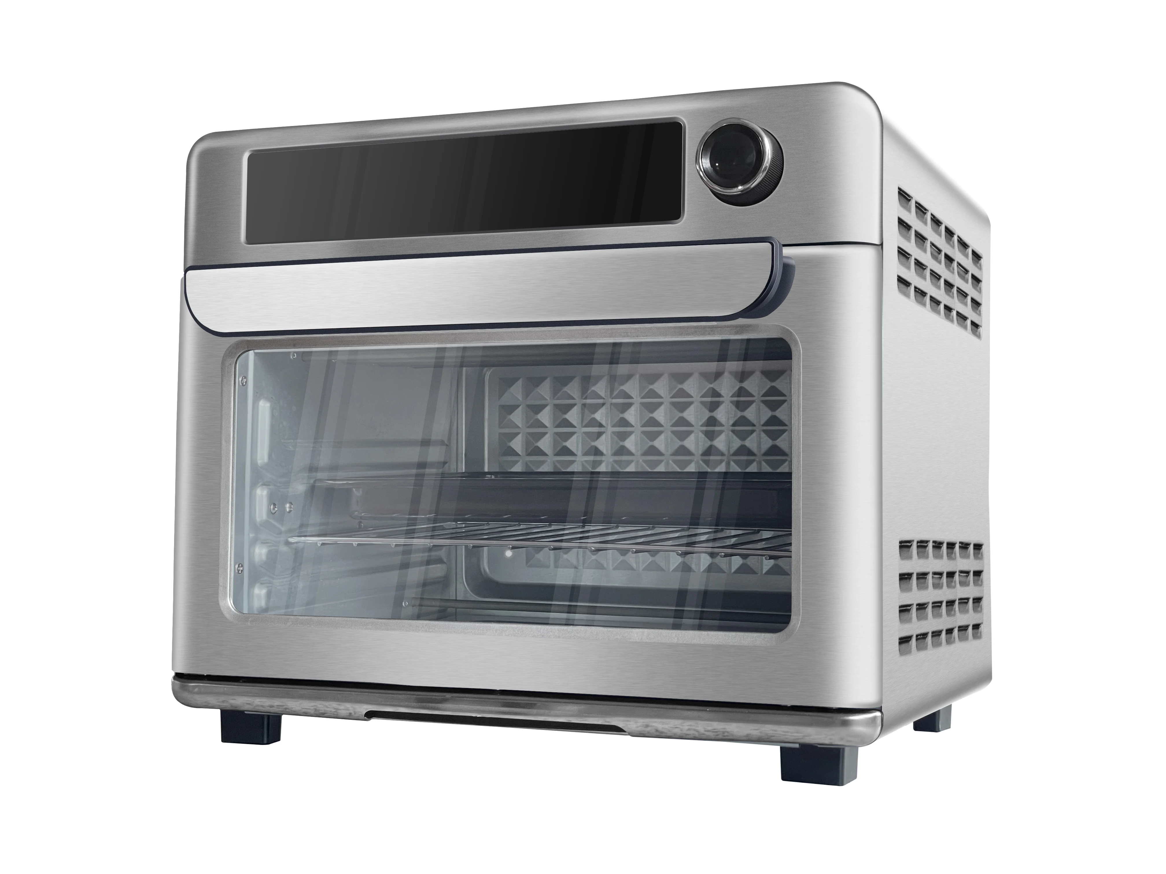 digital touchscreen air fryer toaster oven smart hot air circulation convection CE/ CB/ Rohs/ GS /LFGB/ ETL/ REACH