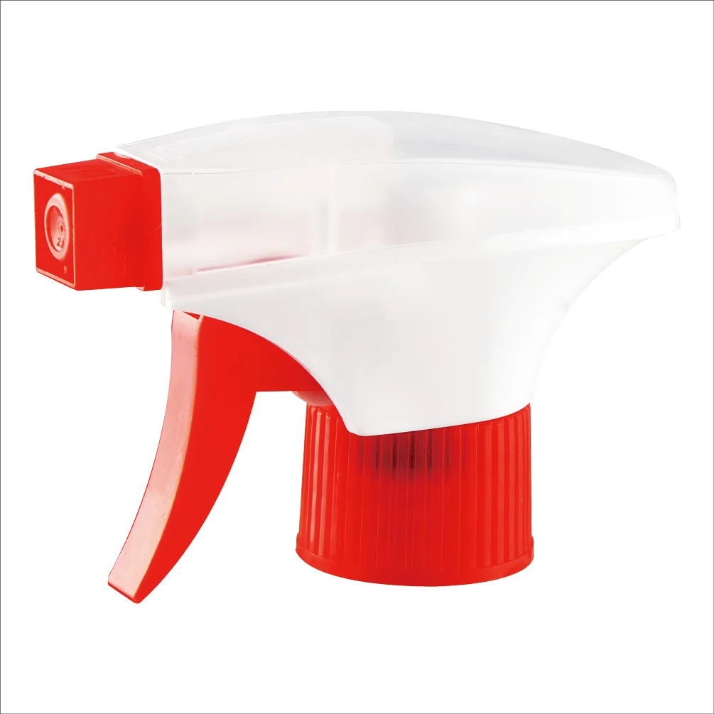 hot sale big cover 28 410 red pressure trigger sprayer hand pump trigger sprayer with straw