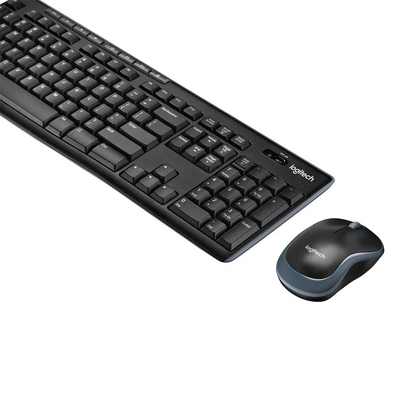 Logitech MK270 2.4G беспроводное устройство мышь + клавиатура комбо набор для настольного