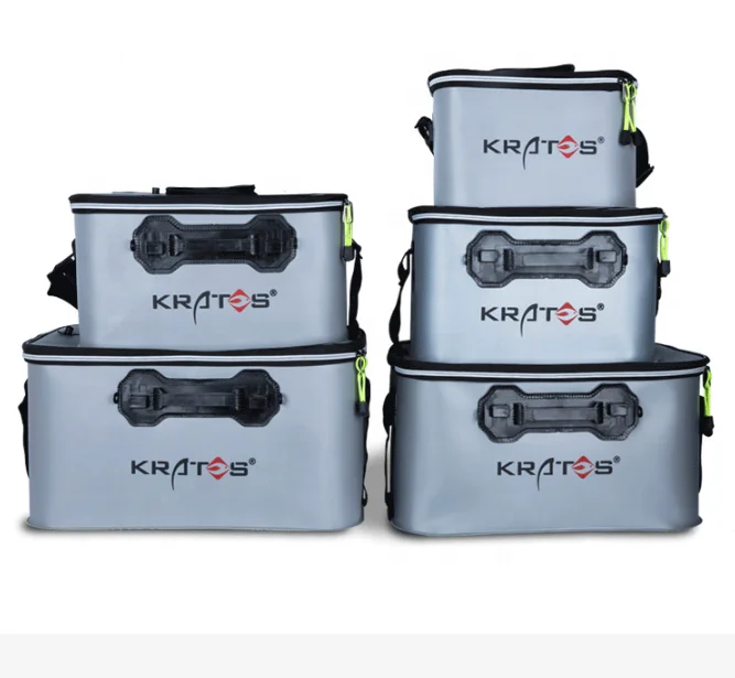 
 Материал EVA PVA, Водонепроницаемые многофункциональные изолированные сетчатые вторичные рыболовные ведра  