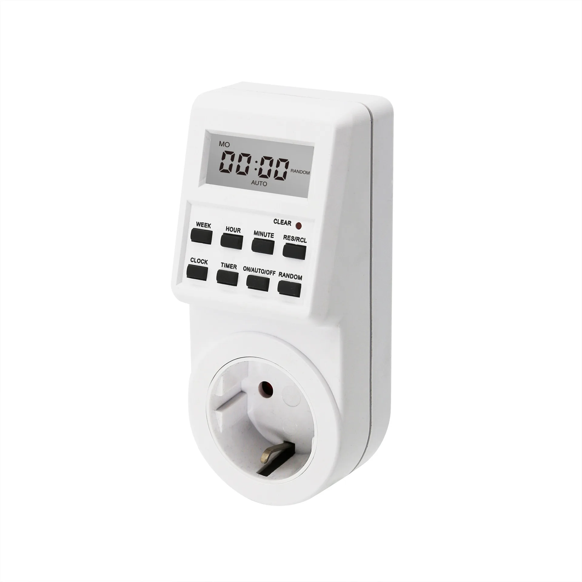 EU socket with timer