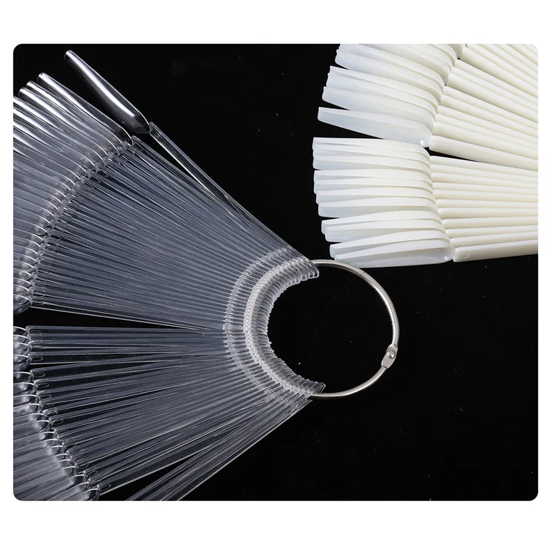 New Arrival 50pcs/bag nail polish display rack 2design nail display ring