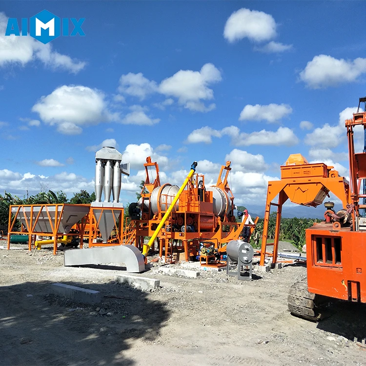 Высокое качество битум асфальт смеситель мобильный мини асфальт смешивания завод
