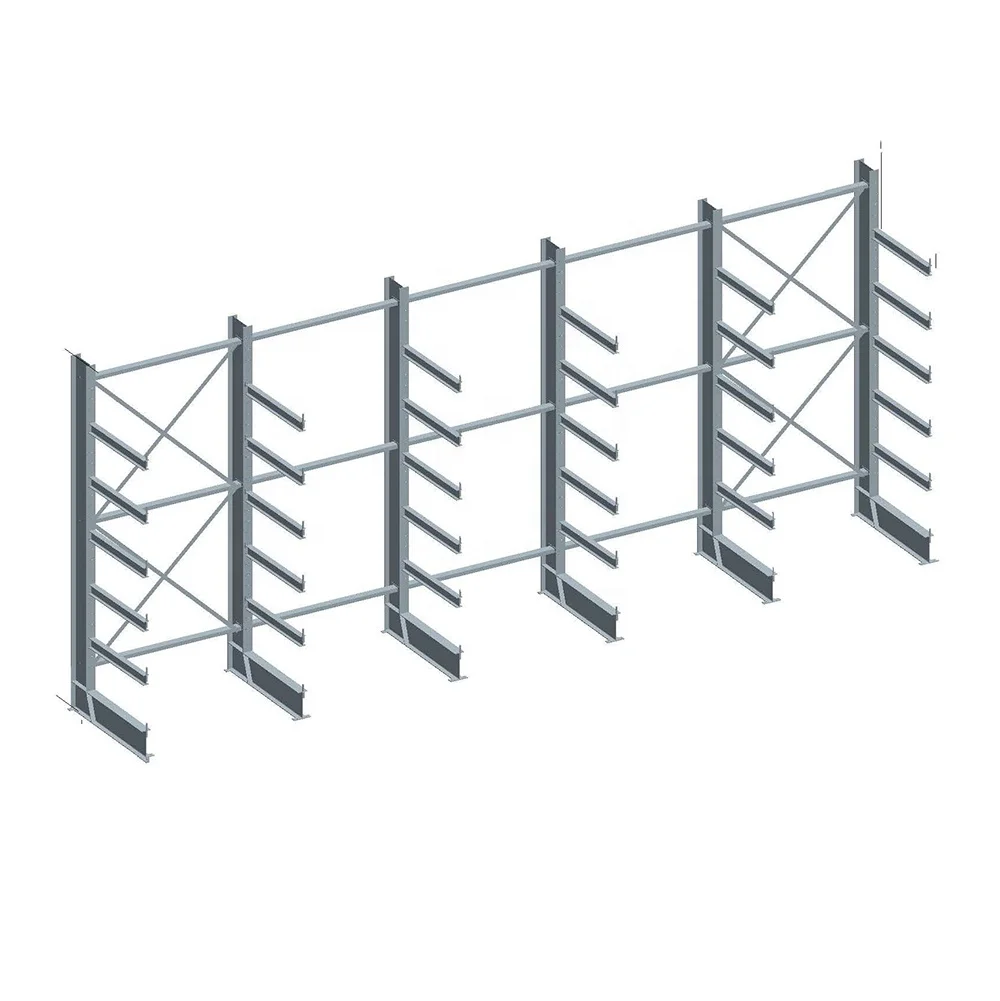 Customized Warehouse Heavy Duty Steel Storage Rack Car Cantilever Pallet Rack Shelf System