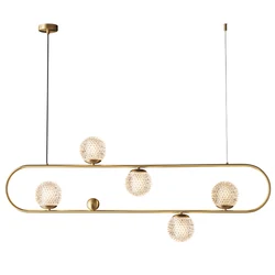 Kabo Lighting D1515 indoor ring pendant light 5 lights chandelier modern decorative pendant lamp for dining room