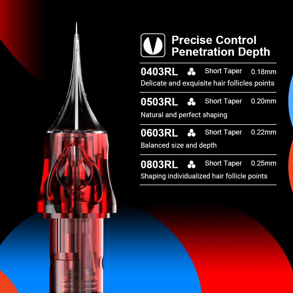 Solong Professional Tattoo Cartridge Needle Disposable SMP Tattoo Needle Cartridge Sterilized 20pcs/box Tattoo Needle