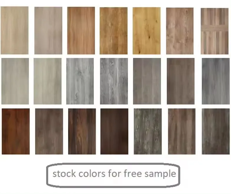 SPCLuxury plastic flooring PVC SPC LVT LVP vinyl plank flooring for home decoration