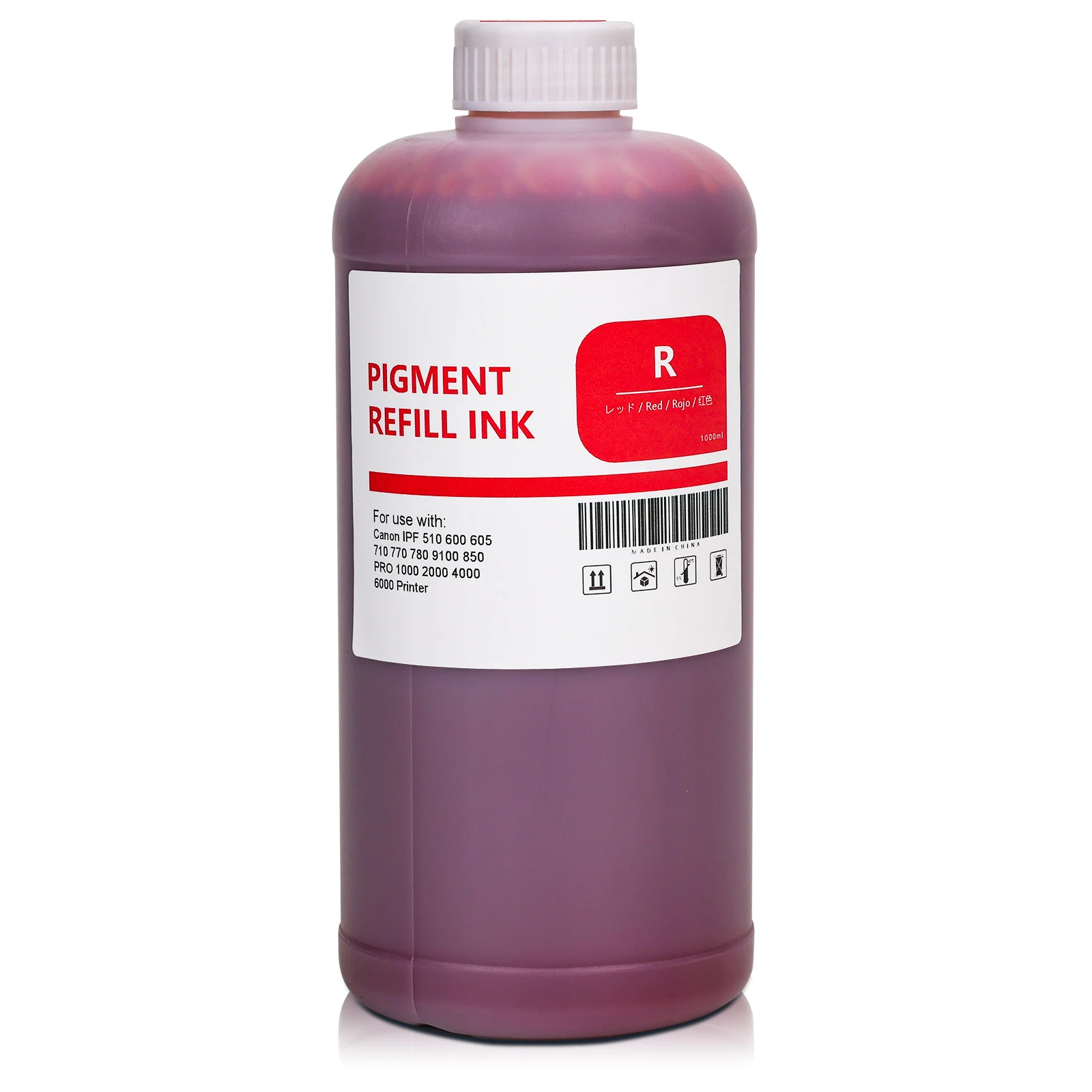 12Color 1000ML Pigment Ink For Canon iPF 8000 8100 8110 8400 9000 9100 9110 9400 PRO-1000 2000 4000 6000 Large Formet Printer