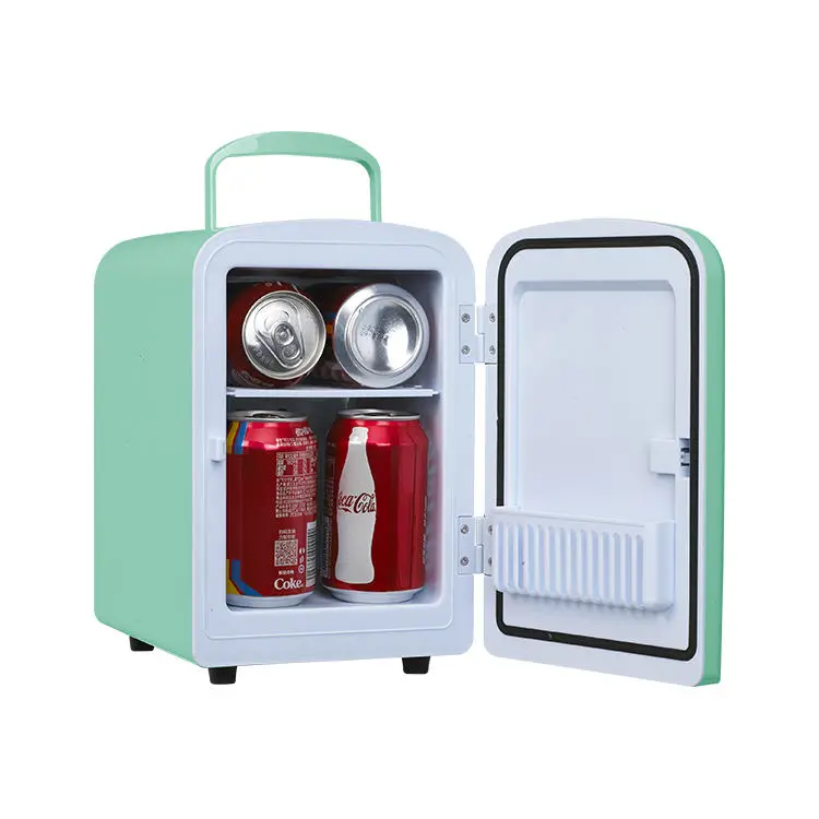 Hot Selling 4L Travel Portable AC/DC Skin Care Cosmetics LED Mirror Fridges Mini Refrigerator For Home Car Fridge