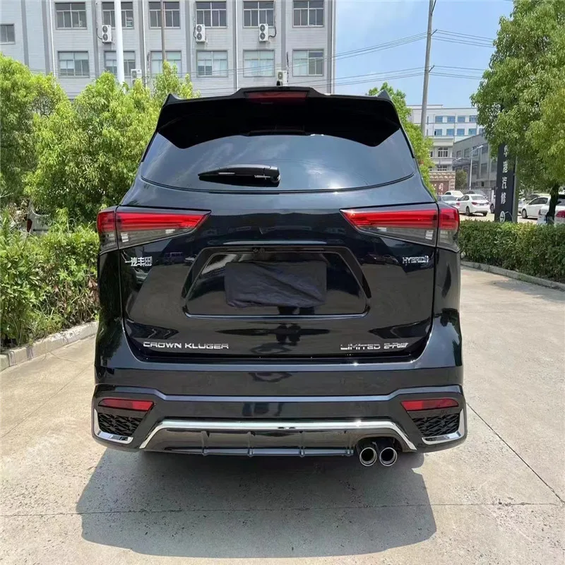 for Toyota Highlander 2021 2022 modified Lexus LX600 model Body kit with grille