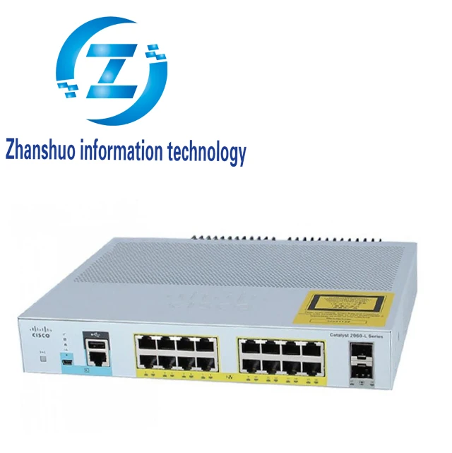 New 2960L 16 port GigE with PoE Switch WS-C2960L-16PS-LL