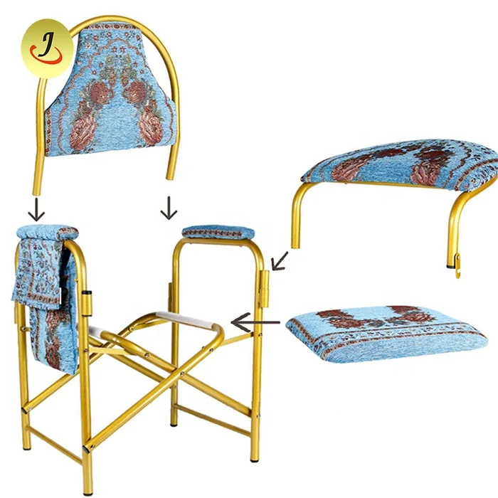 original design hot selling church furniture Islam muslim prayer portable mosque folding chair