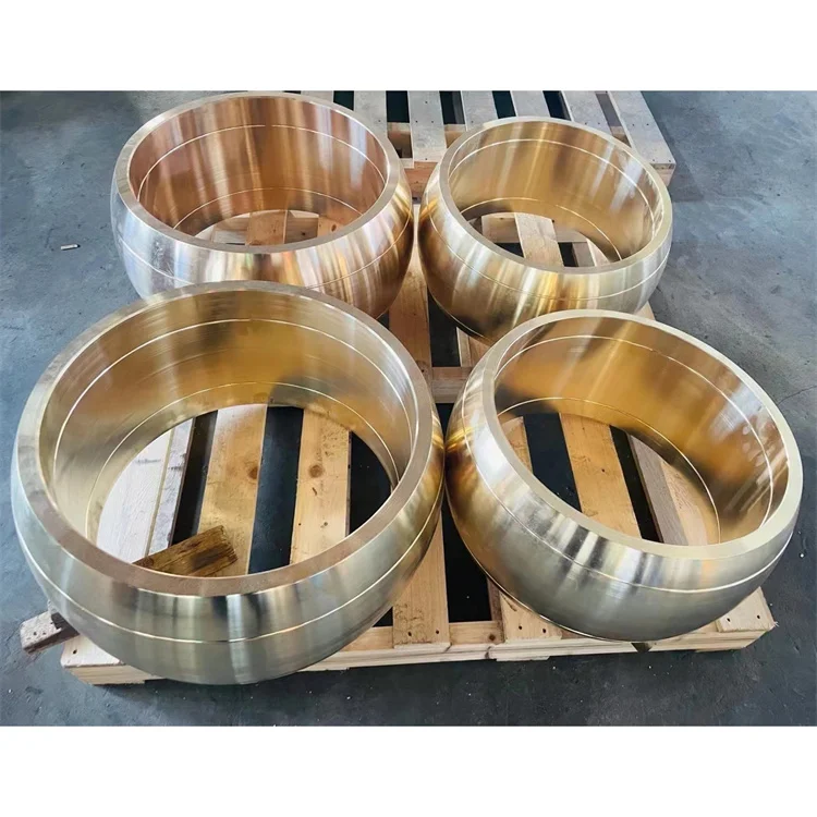 Factory direct price cast Bronze Bushing Bearing Precision Parts tin bronze Sleeve Hydraulic Cylinder Bushings