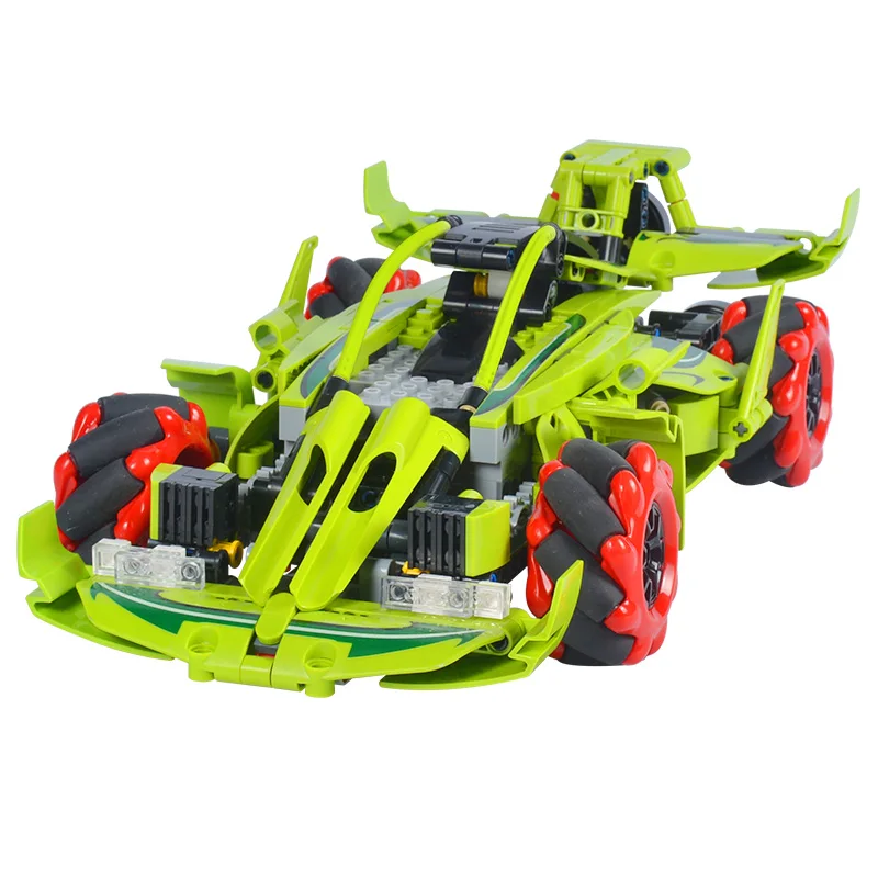 561PCS Wholesale Building Blocks Rc Radio Electric Cars Educational Toys Drift Sport Car APP Control Kids New Toy DIY MOC Bricks