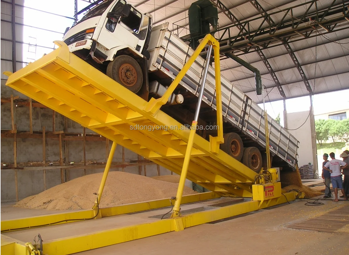 Large Telescopic Hydraulic Cylinder For Unloading Platform Usage