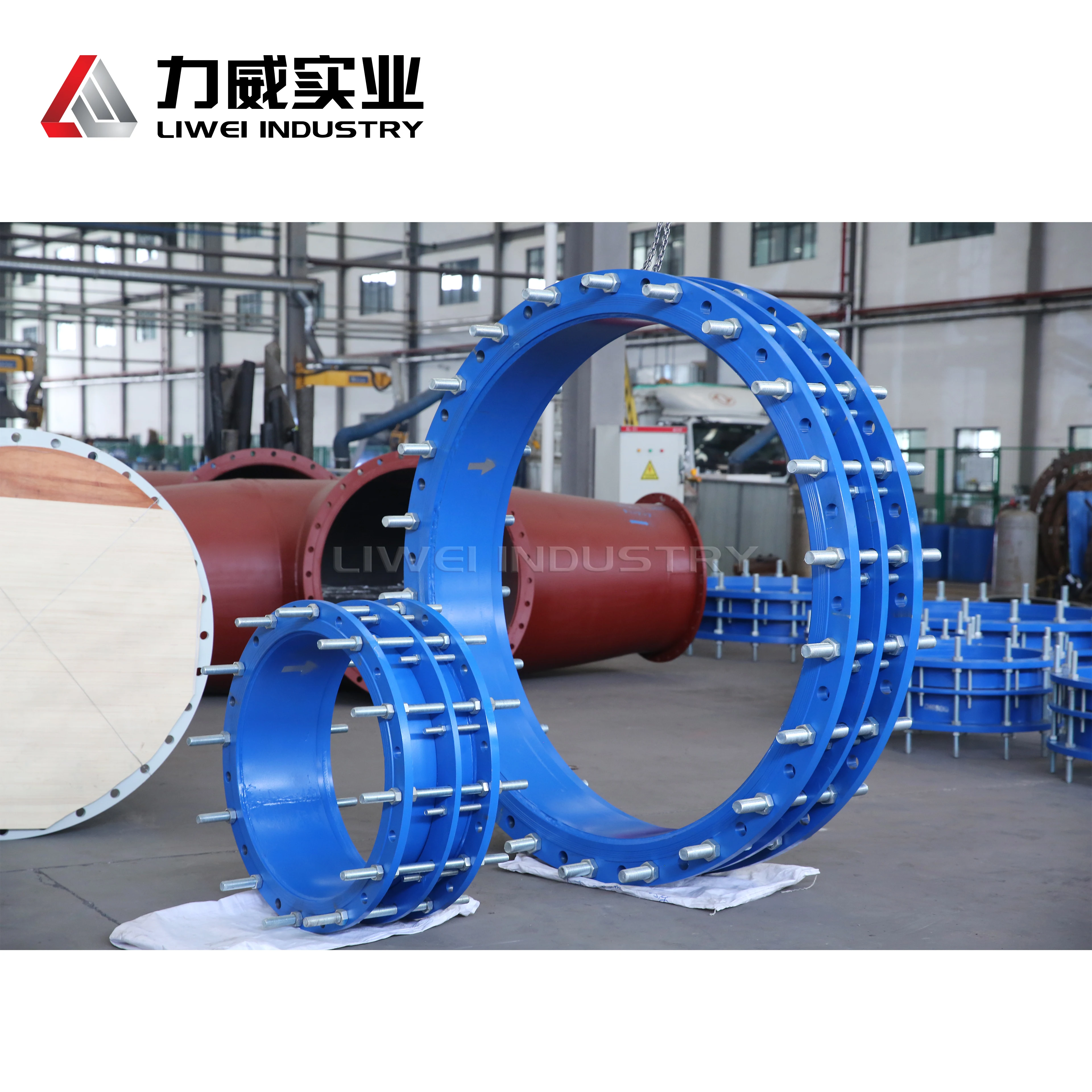 Large Diameter Flange Coupling VSSJAF Compensator Expansion Flexible Pipe Coupling Dismantling Joint