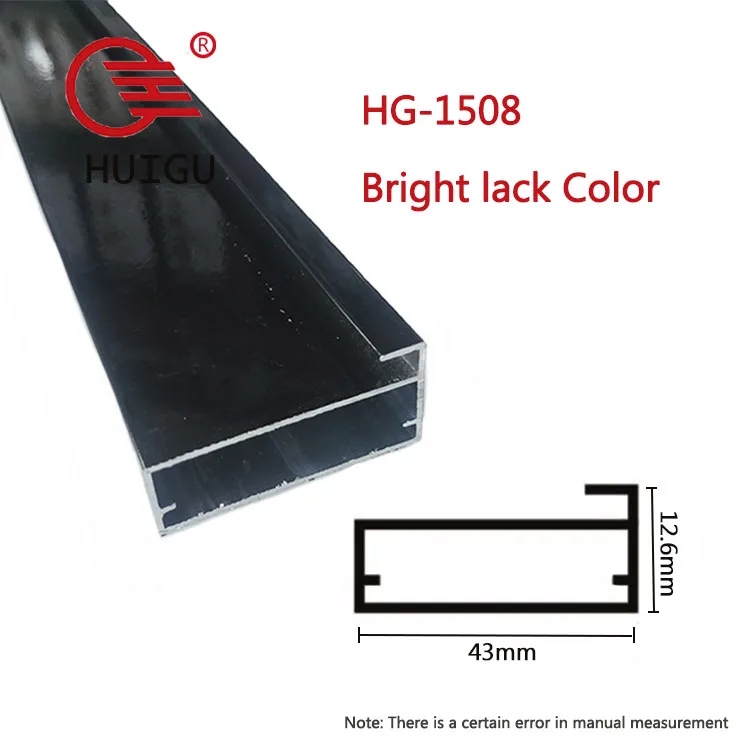 Factory Providing Custom Anodized Aluminium Edge-sealing for Furniture Door Frame