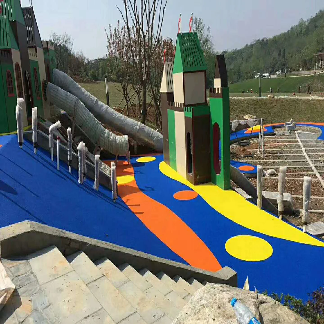 Playground Recycled Tyre Tire Rubber Granules EPDM/SBR Rubber Granule High elastic EPDM granules