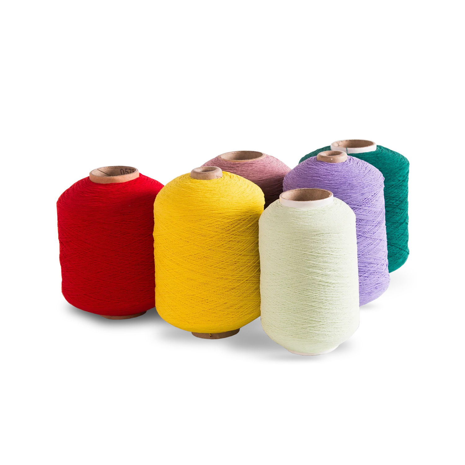 AA Grade 180#7575 High Elastic Spandex Polyester Direct Factory Price Double Covered Yarn Knitting Socks Dyed Texturized Pattern