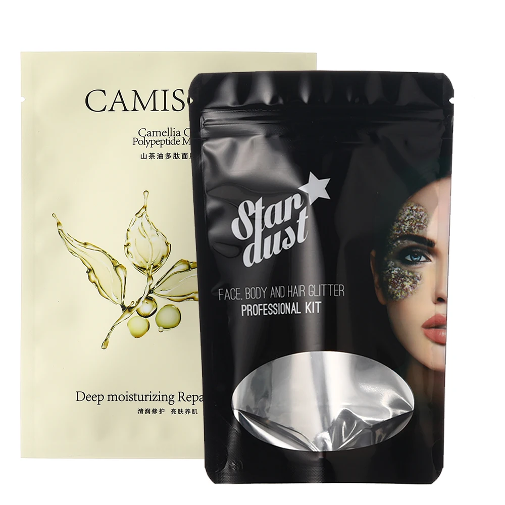 Биоразлагаемая упаковка с застежкой-молнией, дизайн упаковки, индивидуальная печать упаковочных пакетов