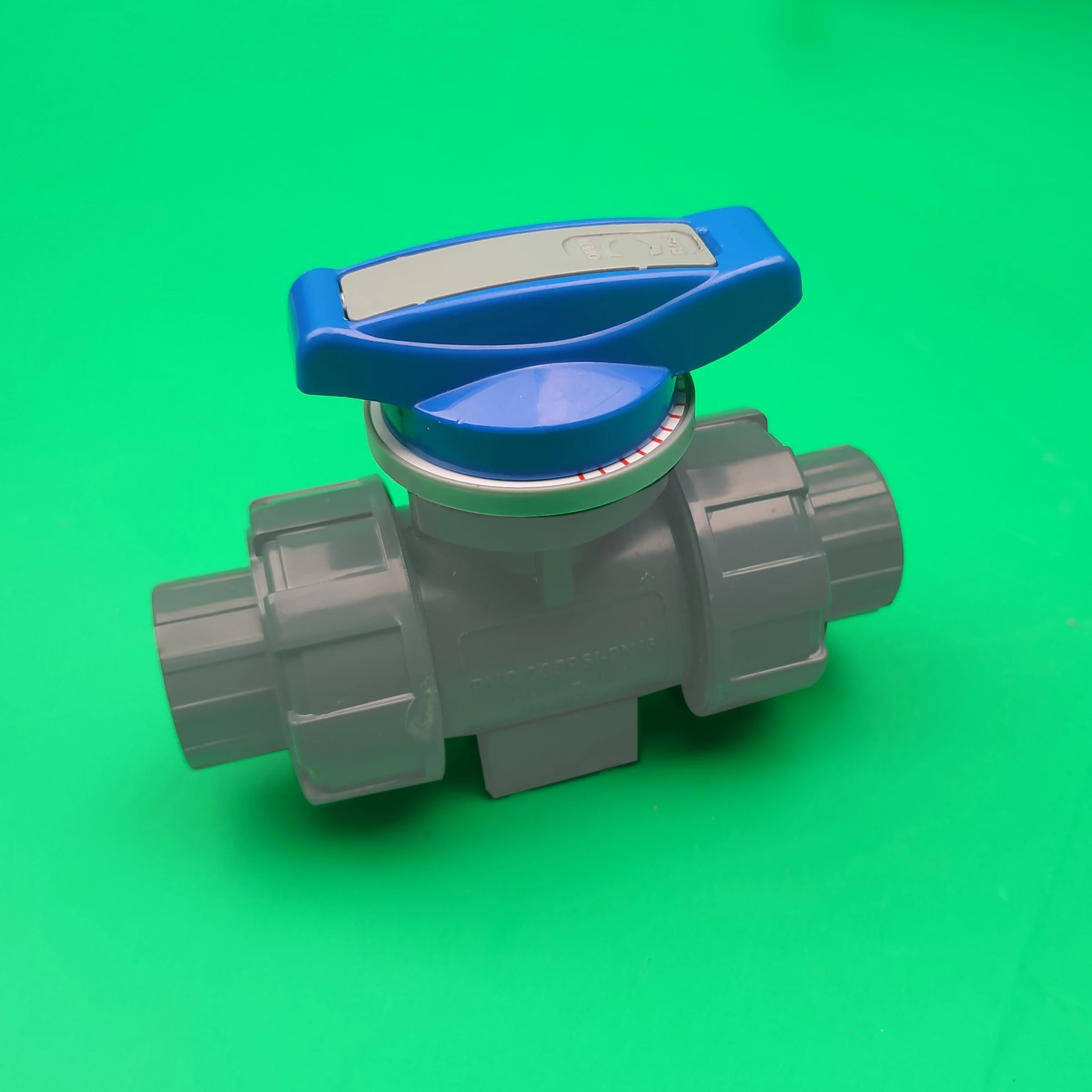 CPVC metering true union ball valve