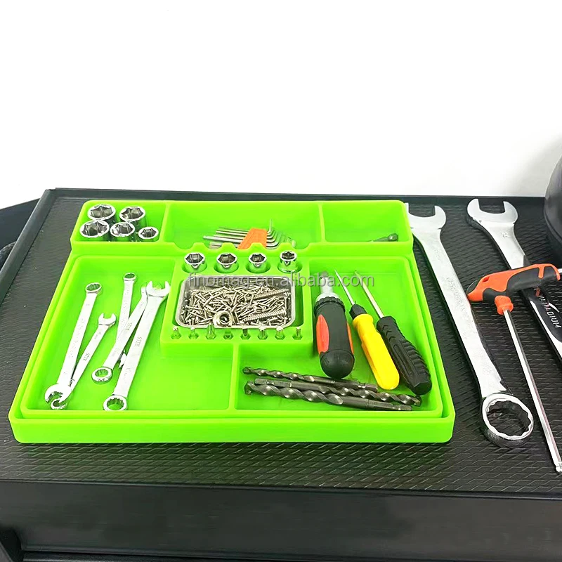 Silicone Tool Organizer Fixing Nonslip Tool Mat for Welding Hobbies Workshop
