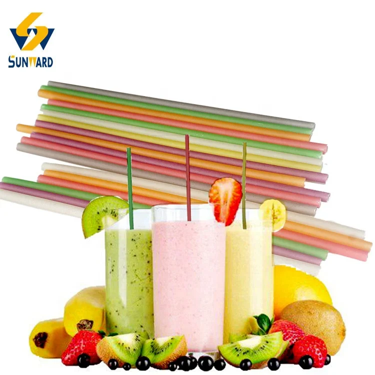 Biodegradable Rice Straws Manufacturer Compostable Drinking Straw Maker