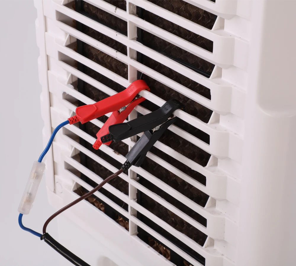 Iraq air conditioner evaporative AC/DC/Solar air cooler good quality