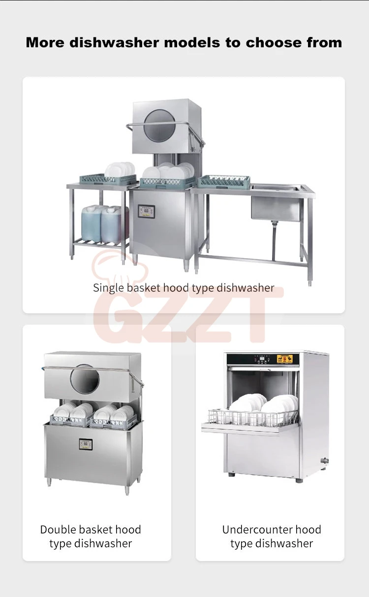Industrial Large Full Automatic Crate Washing Machine Plastic Basket Commercial Dishwasher With Dryer For Restaurant Hotel