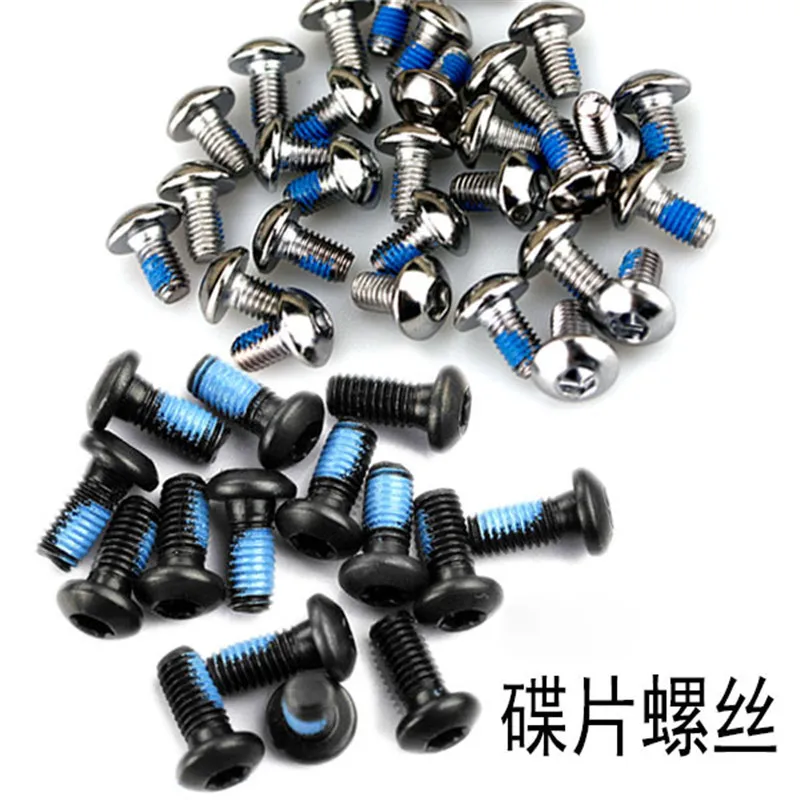 REDLAND Mountain Bike Disc Brake Rotor Bolts MTB Bicycle Screws Stainless Steel T25 Cycle Bicycle Brake Disc Bolts Screw