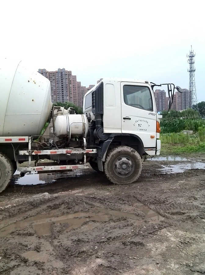  Б/у японская марка hino500 автобетономешалка б/у для