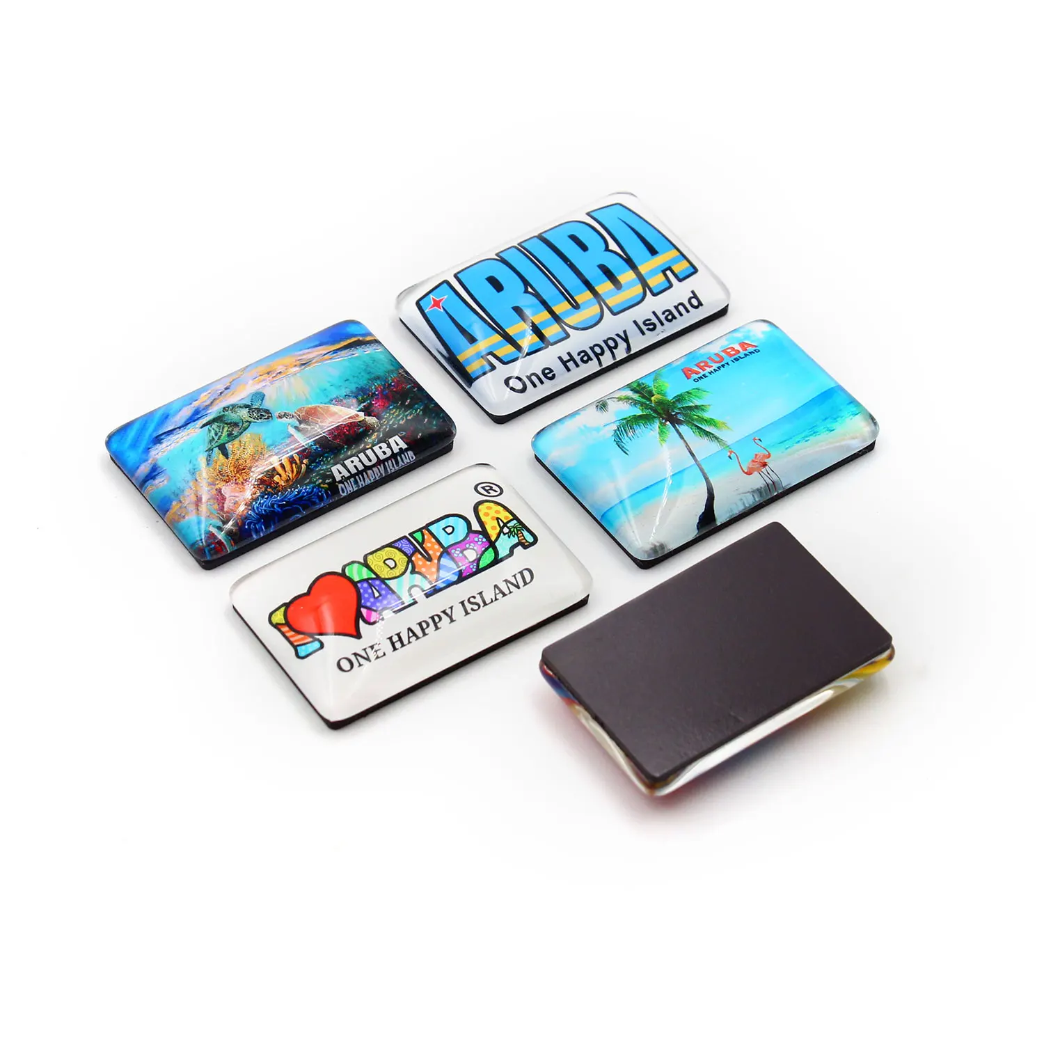 Holland Fridge Magnet Souvenir 3D Glass Decorative Sticker Custom Glasses Shape Tourist Fridge Magnet