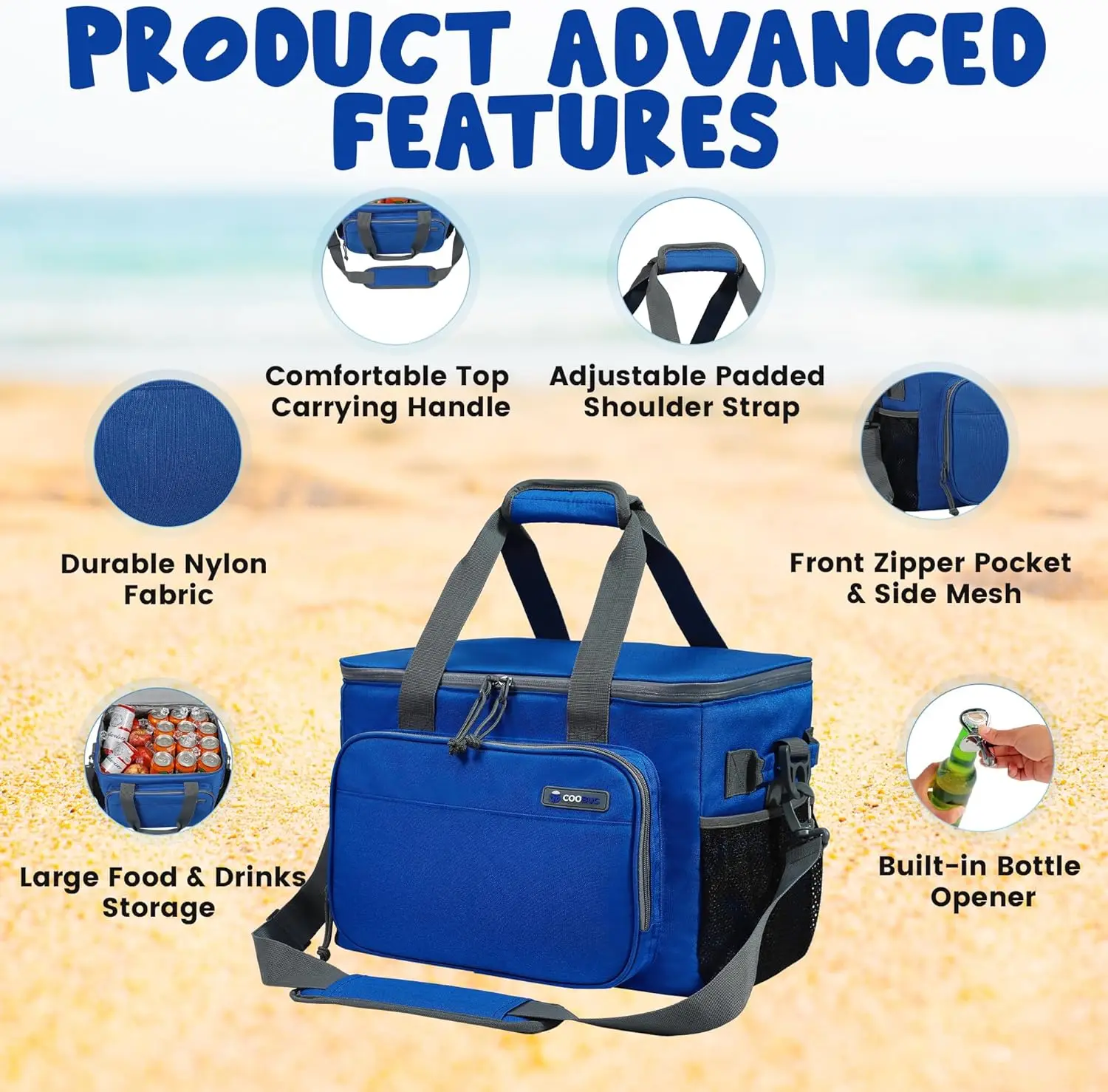 foldable large ultrasonic nonwoven ice breastmilk backpack water bottle 6l kids mini thermal picnic lunch insulated cooler bag