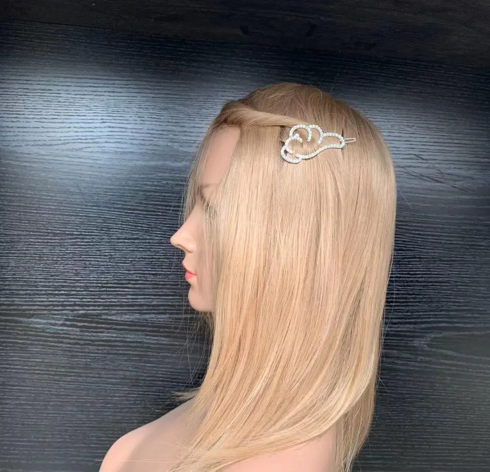 Customized Super Quality Human Hair Russian Wigs Blonde Human Hair Full Lace Wig Special