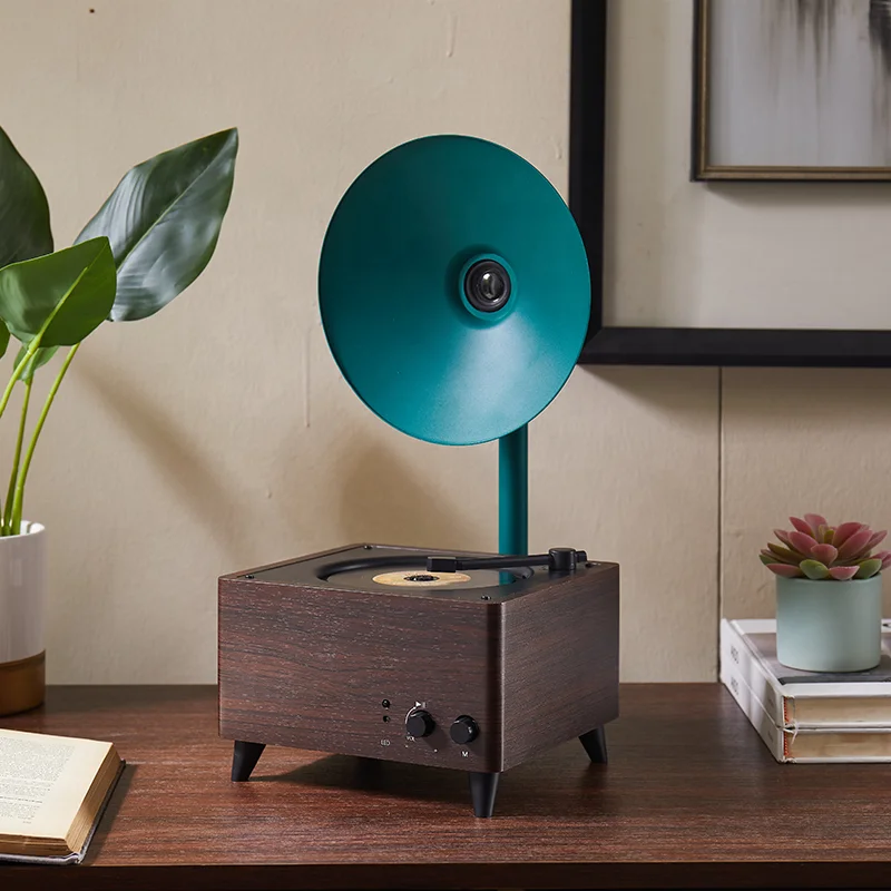 Portable Multifunction IR remote control U disk playback With Blue tooth CD Player Speaker