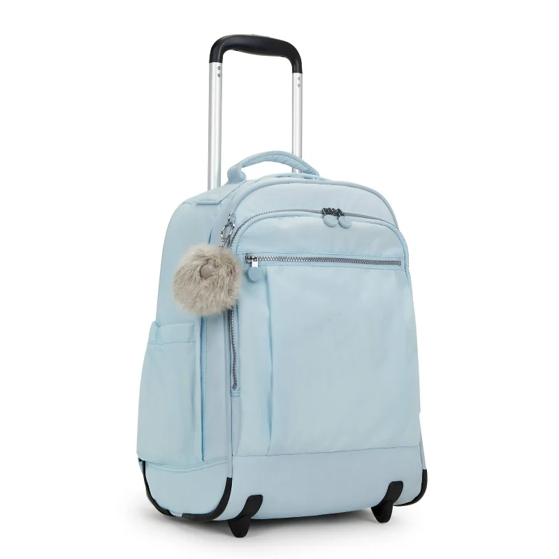 New Design Nylon Light Weight Suitcase 15 Inch Laptop Rolling Backpack Portable Travelling Trolley Luggage Bag