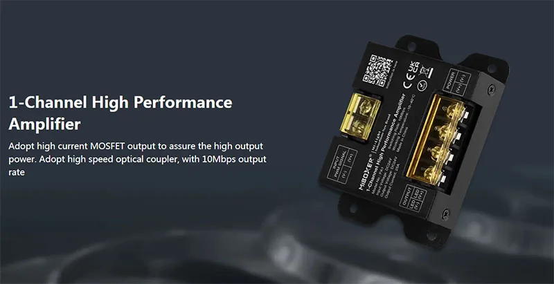 Mipboxer Milight PA1 1 канал высокопроизводительный может выводить сигнал главного контроллера усилитель с высоким током