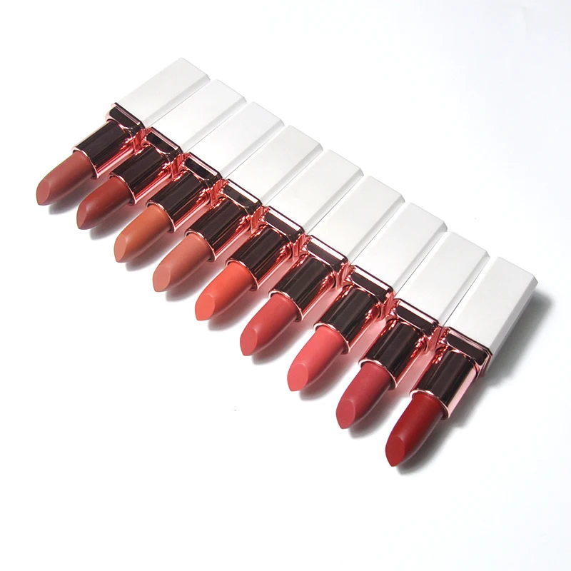 Best Selling Low Moq Make Your Own Brand Customized Unique Natural Organic Luxury Makeup Cosmetics Oem Odm Lipstick