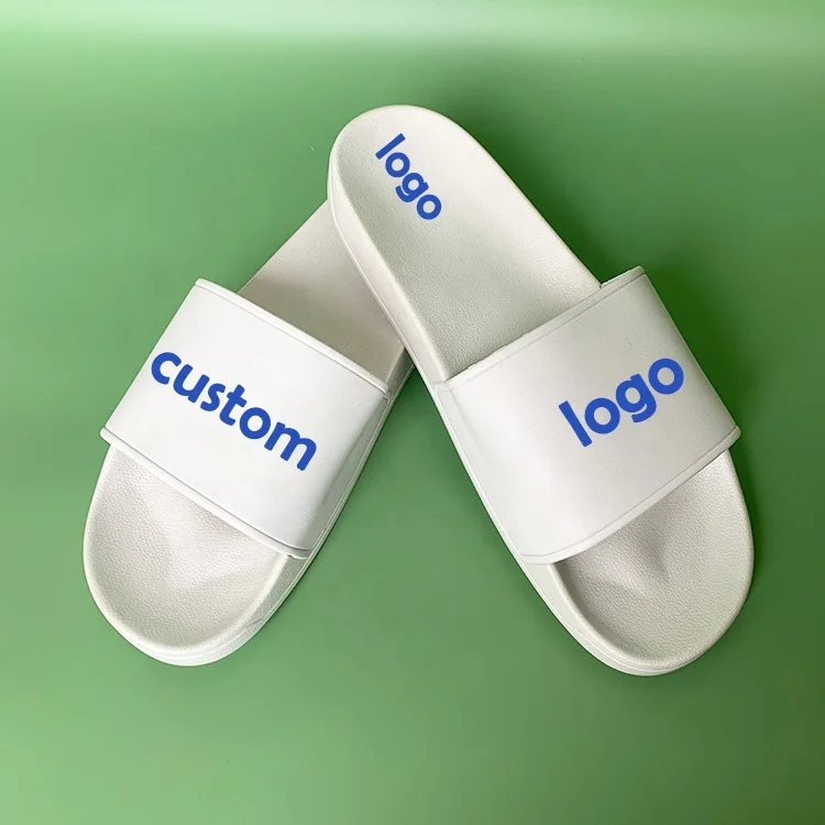 Latest Slippers 2024 Fashionable Printed Sliders Unisex Flat Flip Flop PVC Slides Slipper Soft Breathable Slides For Men Women