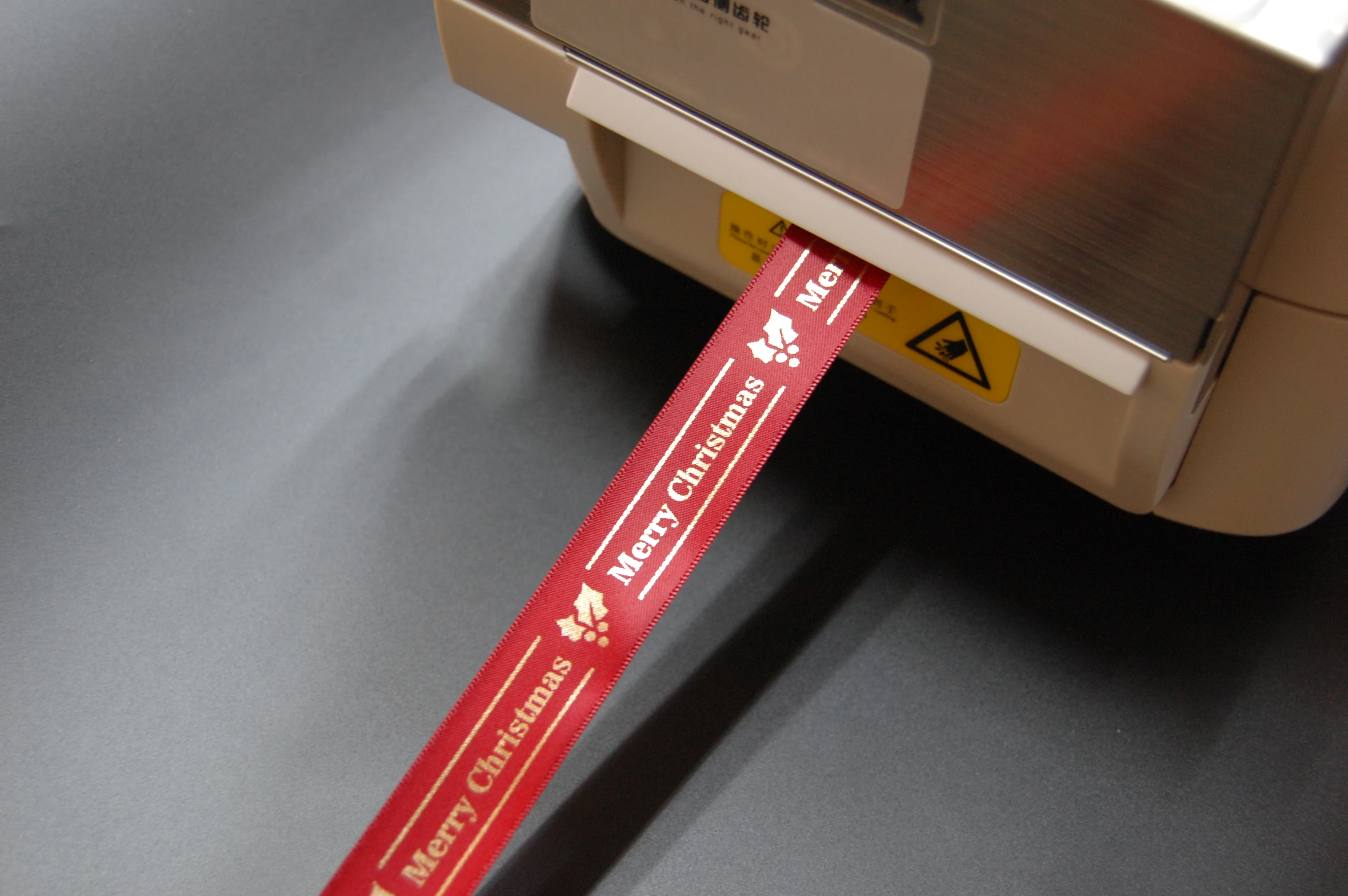  Metallic shiny golden resin ribbon thermal transfer