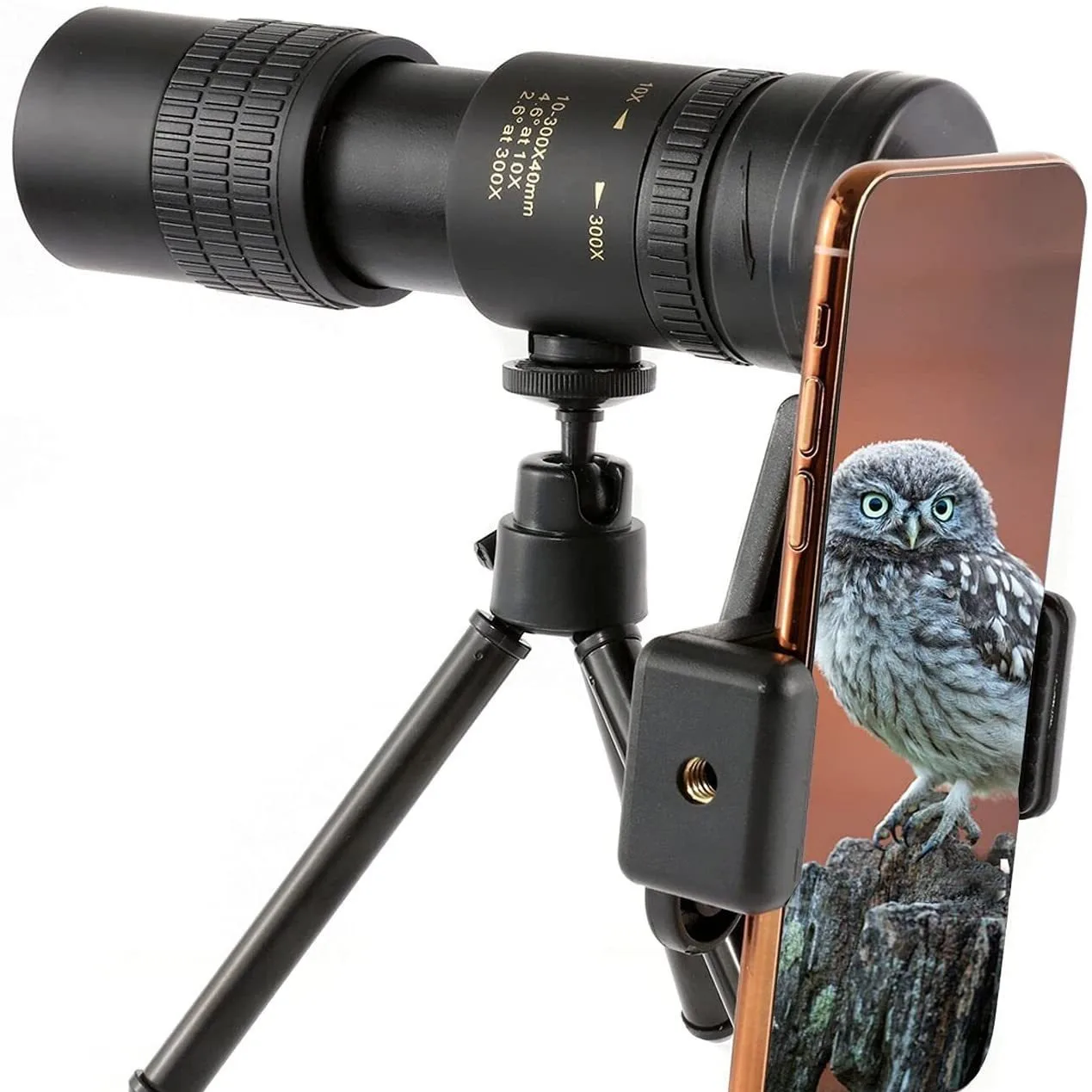 Adjustable Spotting Scope 10-30x40 Infinite Zoom Hd Outdoor Night Vision Spotting Scope