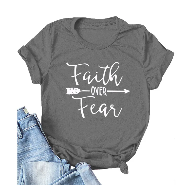 Faith Over Fear Arrow T-Shirt