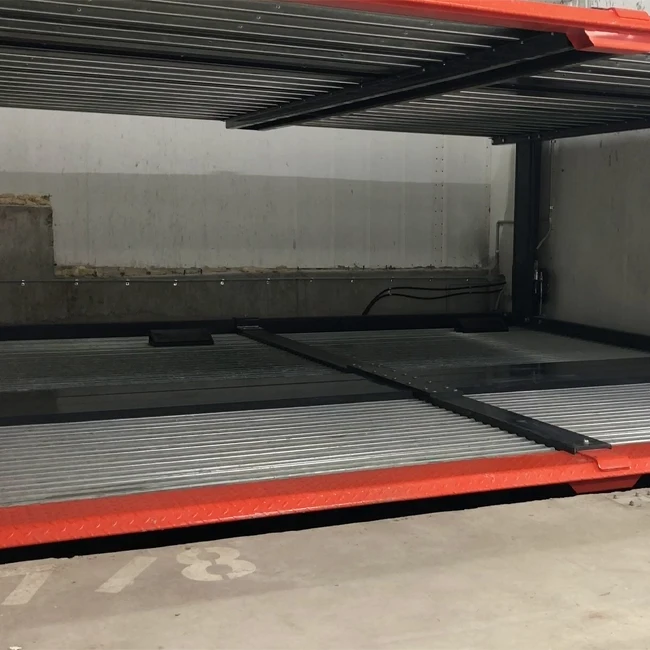 Residential Pit Garage Parking Underground Car Lift Elevator