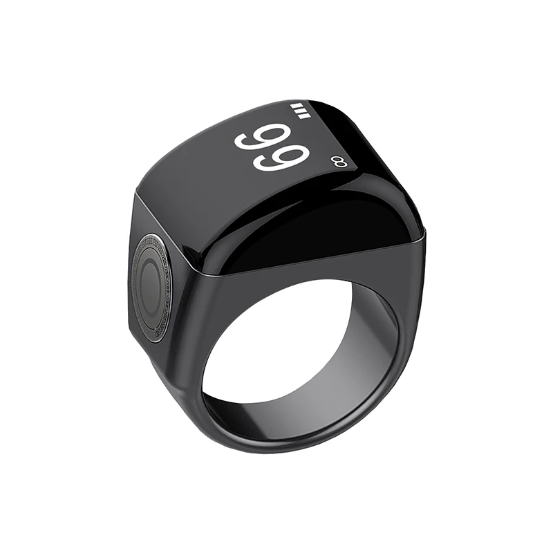 Zikr Ring Islamic smart ring for Muslim prayers including a reminder of the five daily prayers smart tasbih zikr ring