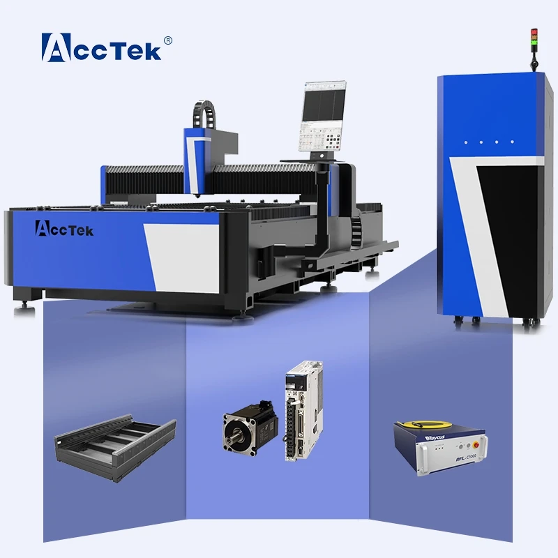 1530 3 кВт 4000 Вт 1500 Вт станок для лазерной резки листового металла и труб с ЧПУ для нержавеющей стали