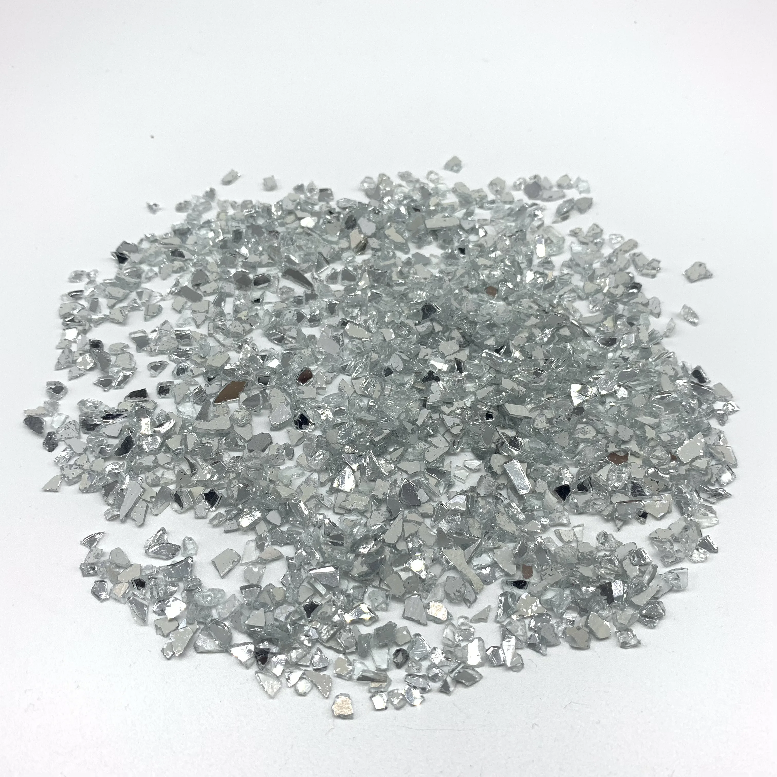 Crushed Mirror Glass Chippings Aggregate
