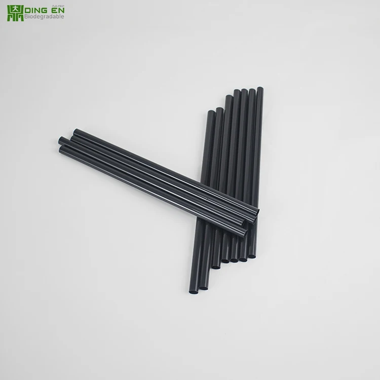 Environmental protection beverage rice corn material degradable straw production equipment
