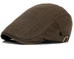 Mens Summer Gatsby Ivy Hat Golf Driving Sun Cap Flat Beret Cabbie Driver Newsboy